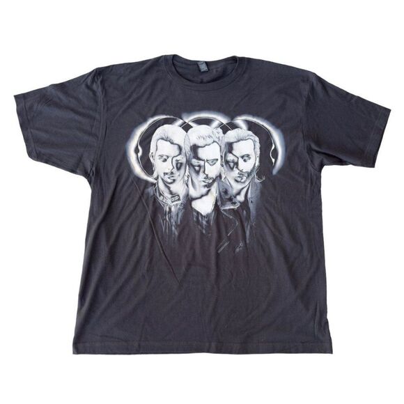 Until One: Swedish House Mafia 2013 Band Graphic T-Shirt Black Men's XL